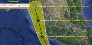 Tormenta tropical dolores