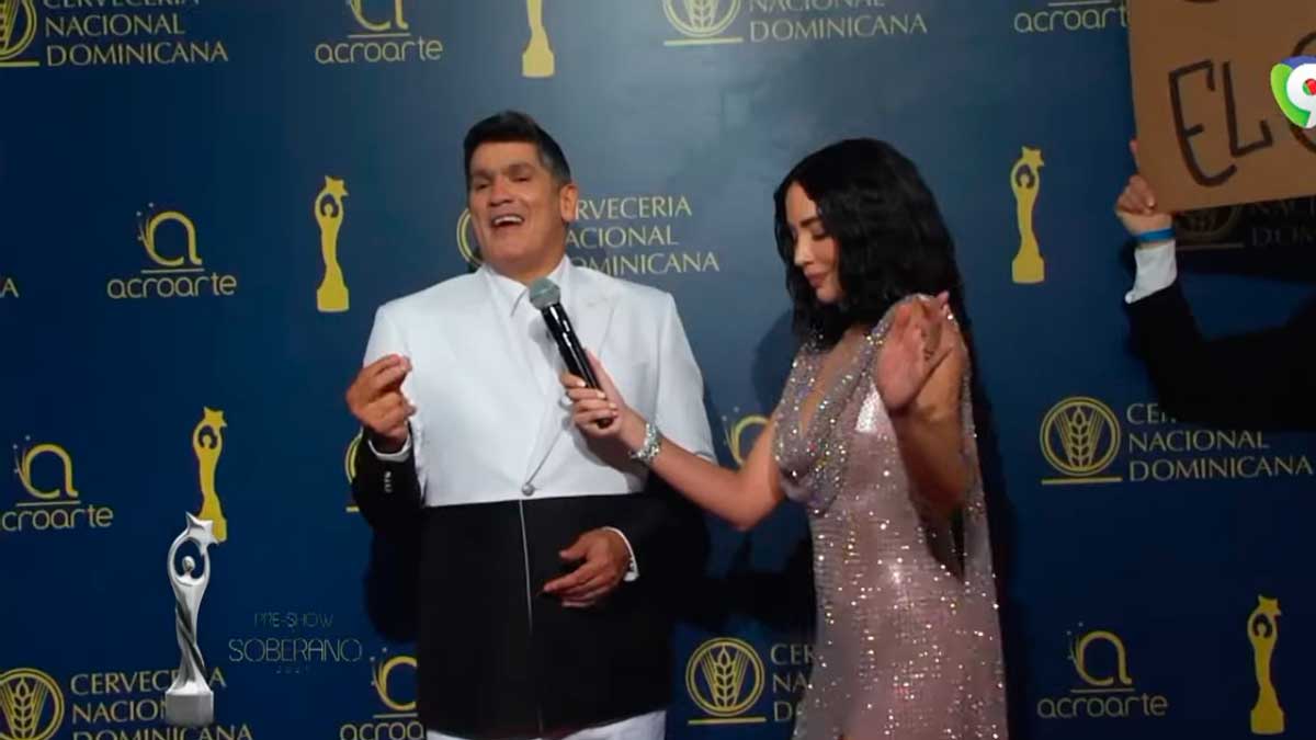 Eddy Herrera en Pre-Show de Premios Soberano 2021