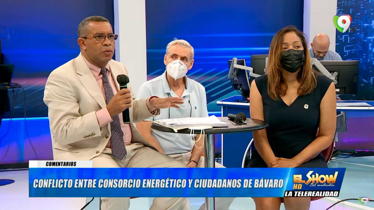 Sin Luz en sectores de Bávaro por conflicto entre Consorcio y la Comunidad | El Show del Mediodía