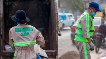 Recogen basura en SDE