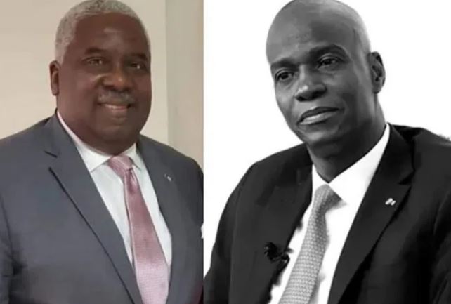 Jovenel Moïse y Christian Emmanuel Sanon