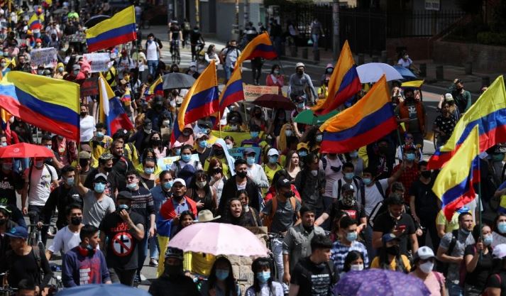 Protestas en Colombia