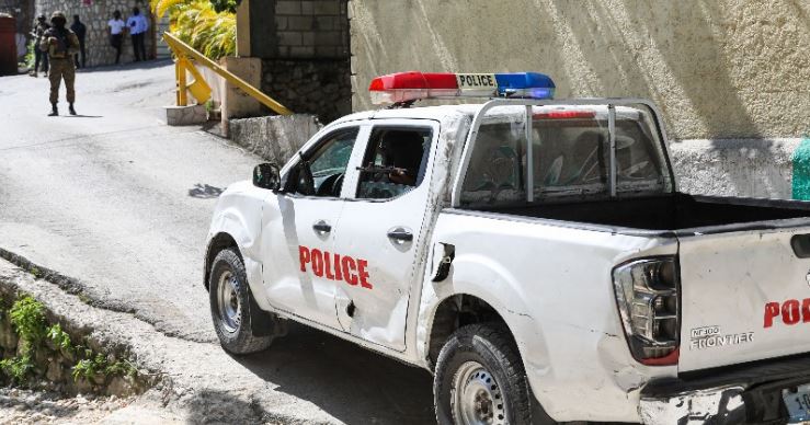 Policías haitianos asesinos del presidente de Haití