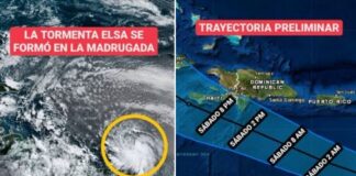 Tormenta Tropical Elsa