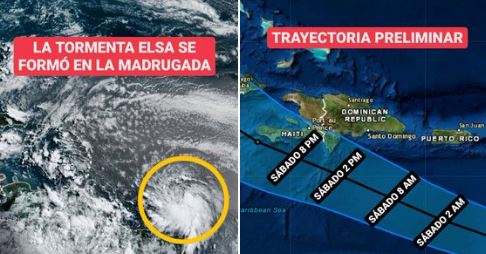 Tormenta Tropical Elsa