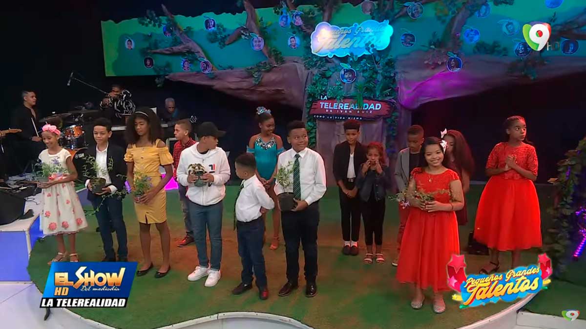 Conozca a los ganadores de la Semifinal de Pequeños Grandes Talentos en El Show del Mediodía