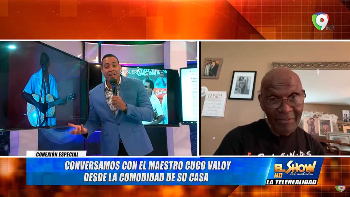 Cuco Valoy: Es horrible que digan que estoy en un asilo, estoy en mi casa | El Show del Mediodía