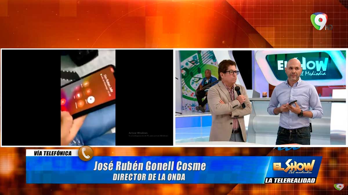 Director de Onda desmiente ser “Don Rubén” y advierte defenderá su honor | El Show del Mediodía