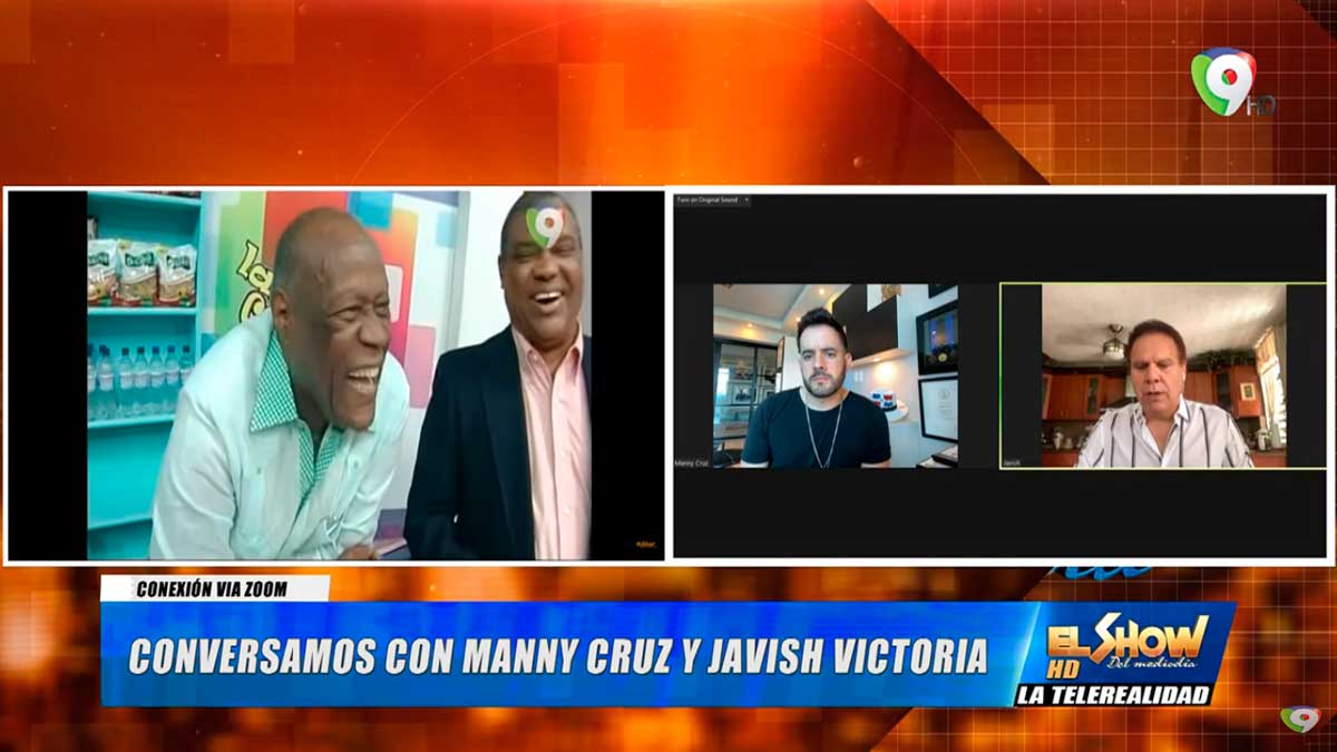 Manny Cruz, Bonny Cepeda y Javish Victoria se despiden de Johnny Ventura | El Show del Mediodía