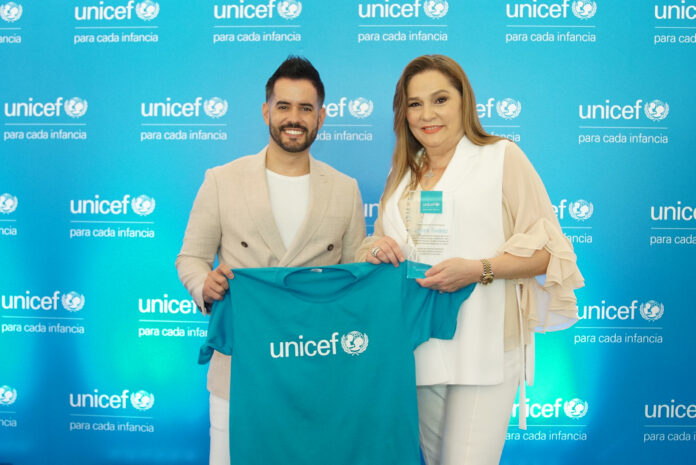 Manny Cruz embajador UNICEF RD