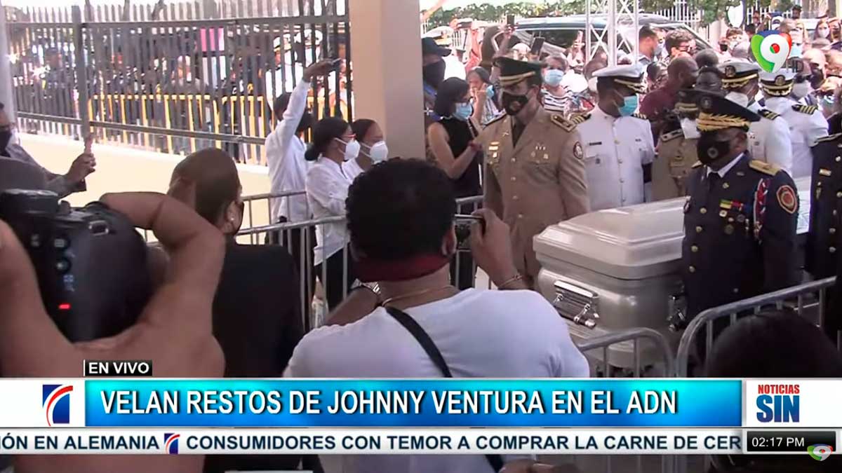 Velan a Johnny Ventura en ADN / Ultimo adiós en Asamblea la Asamblea | Primera Emisión SIN