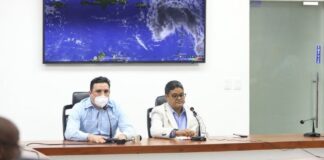 Autoridades del COE_RD informan sobre paso de tormenta Fred