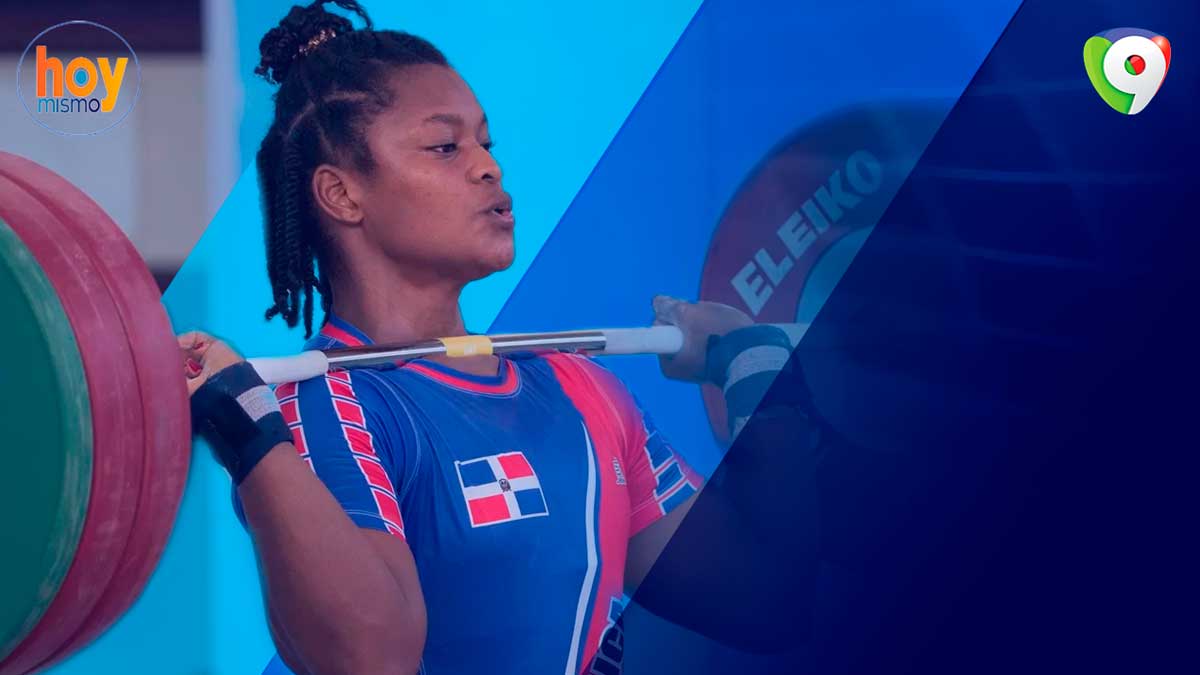 Crismery Santana, la primera mujer dominicana en ganar medalla en halterofilia | Hoy Mismo