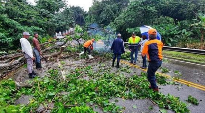 Cuadrillas de MOPC levantan estragos dejados por Fred