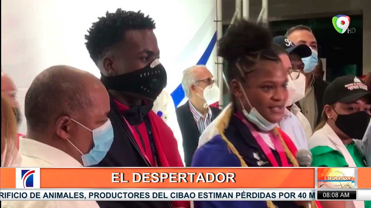 Gran recibimiento a Medallistas Dominicanos | El Despertador SIN