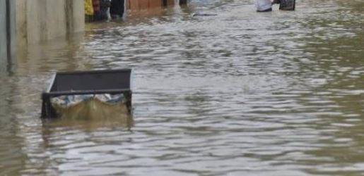 Inundación en La Colonia