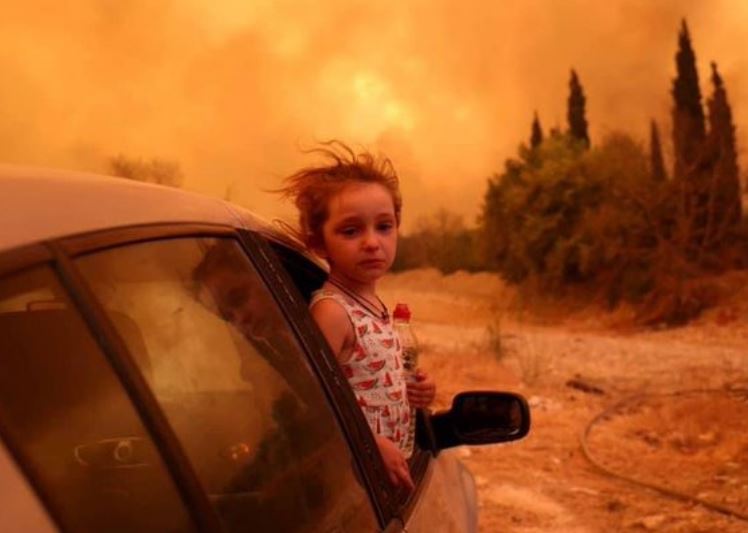 Incendios en Grecia acaban con todo