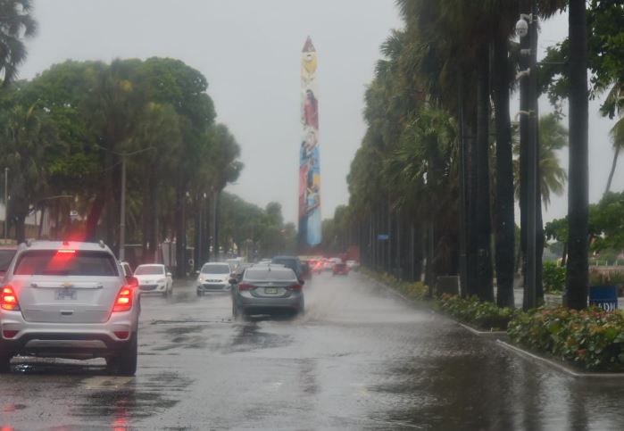 Lluvias por tormenta Fred