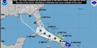 Paso de tormenta Fred