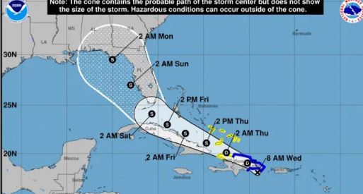 Paso de tormenta Fred