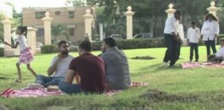 Picnic en el Palacio Nacional