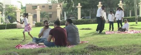 Picnic en el Palacio Nacional