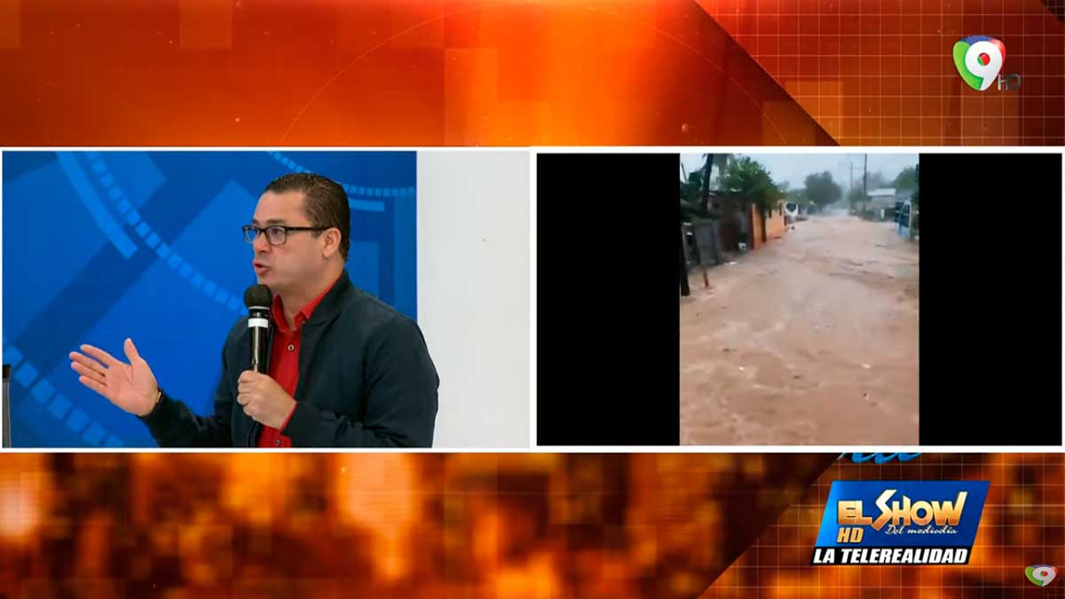 Secuelas del paso de Grace por Barahona deja caos en sus comunidades | El Show del Mediodía