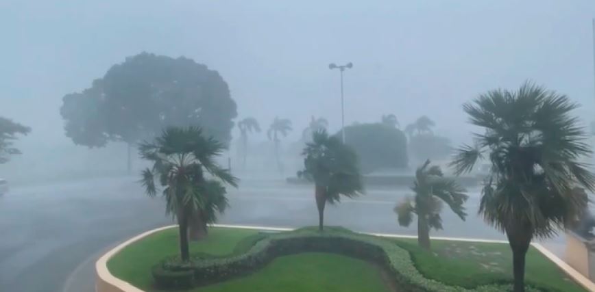 Tormenta Grace inunda Santo Domingo