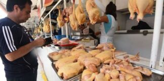 Venta de pollo por libra