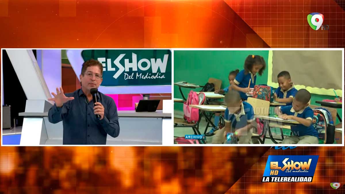 Viceministra de Educación: Daremos útiles escolares y texto | El Show del Mediodía