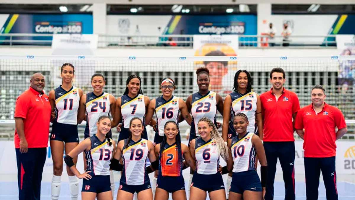 Voleibol RD gana 5ta corona al hilo en Sub-23; Madeline Guillén, jugadora más valiosa