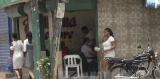 uso de mascarilla en el Gran Santo Domingo