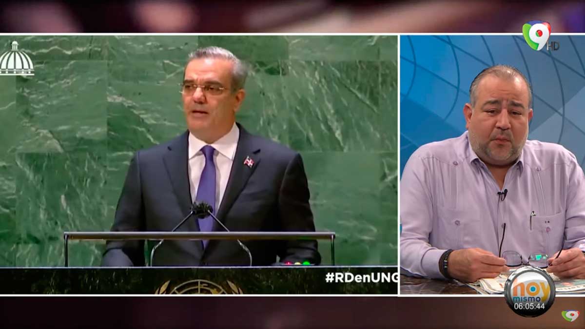 Abinader centra crisis haitiana en discurso ante la ONU: “No hay solución dominicana” | Hoy Mismo