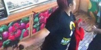 Mujer frustra robo en tienda