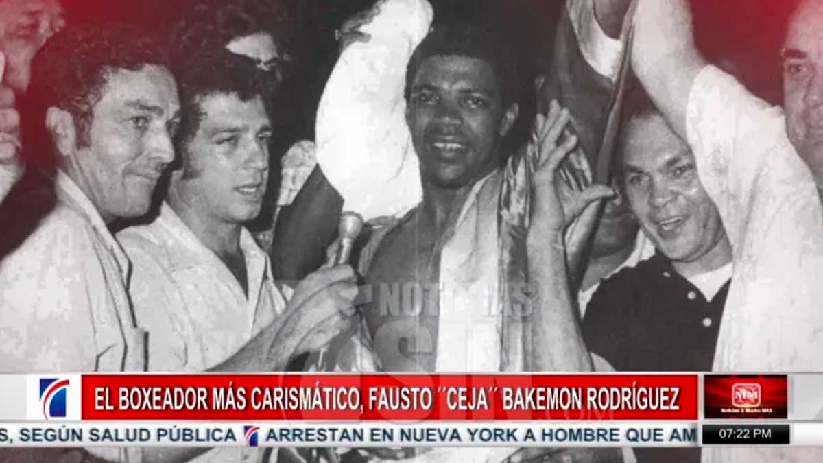 El boxeador más carismático, Fausto “Ceja” Bakemon Rodríguez