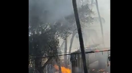 Incendio en Las Terreras