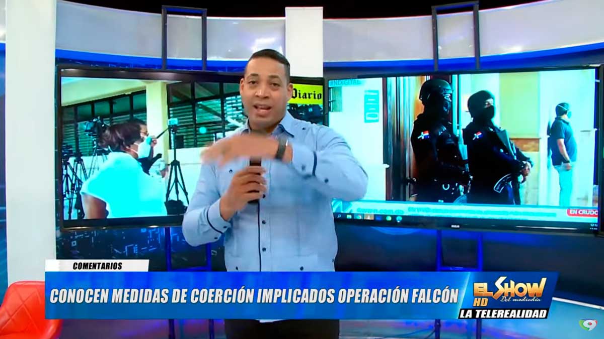 Operación Falcón, sigue la búsqueda ¿A quién le echaran el guante? | El Show del Mediodía