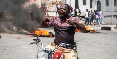 Protestas en Haití