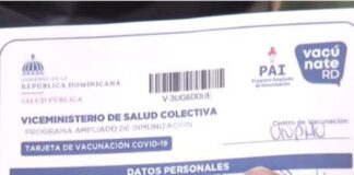 tarjeta de vacunación