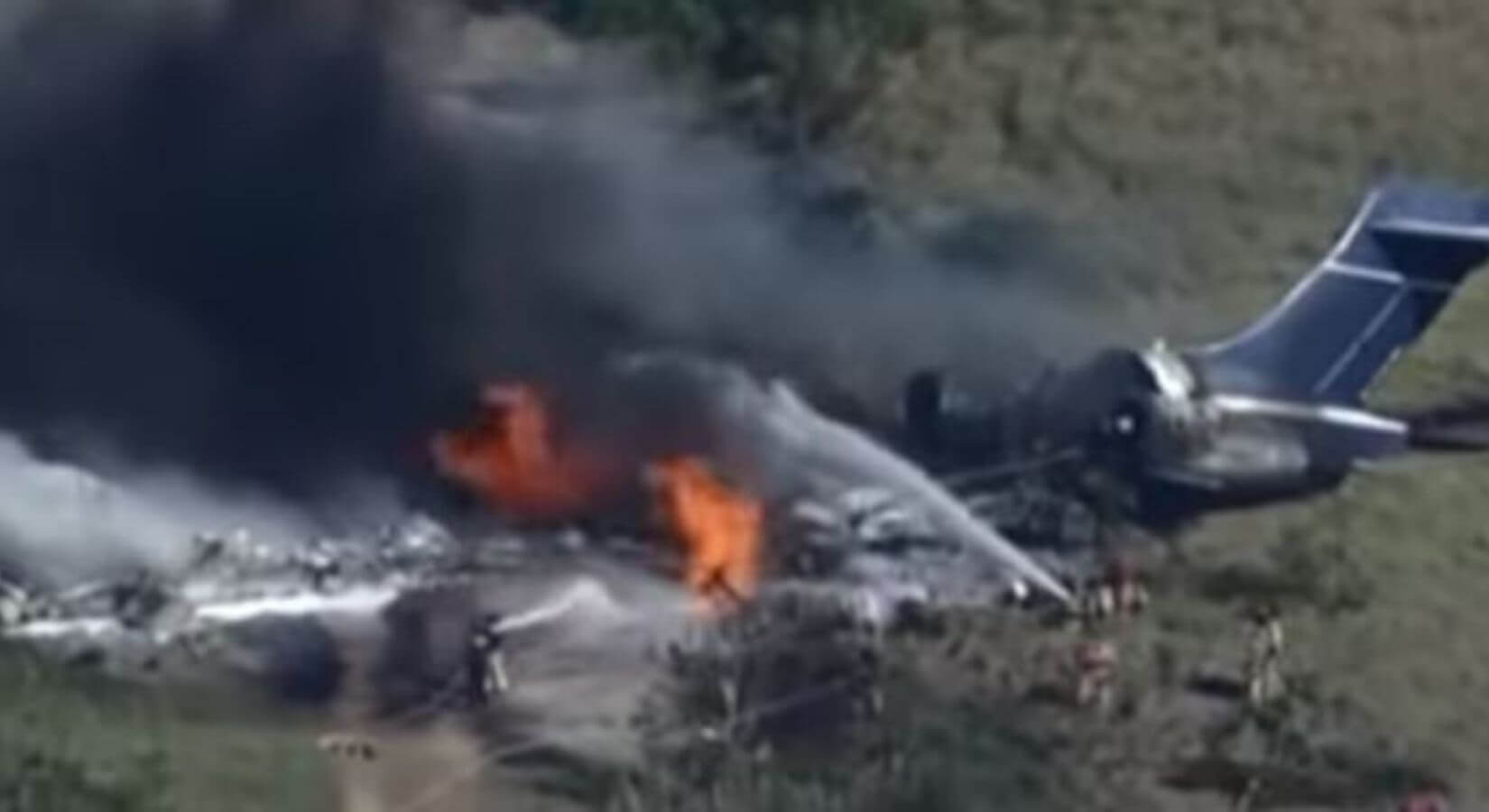 Avión se estrelló en Texas