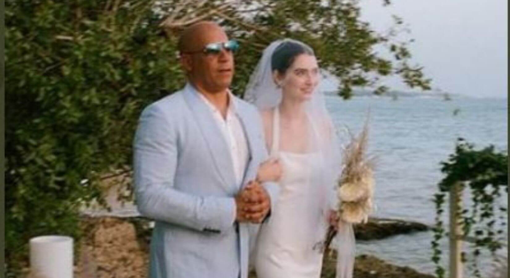 Vin Diesel llevó al altar a Meadow Walker