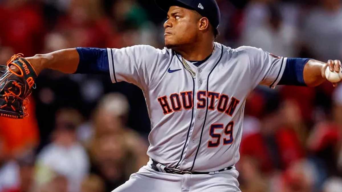 El dominicano Framber Valdez vivirá su gran sueño de lanzar en Serie Mundial