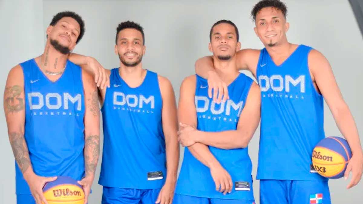 Dominicanos rumbo al Americup 3x3 Fiba 2021 en Miami