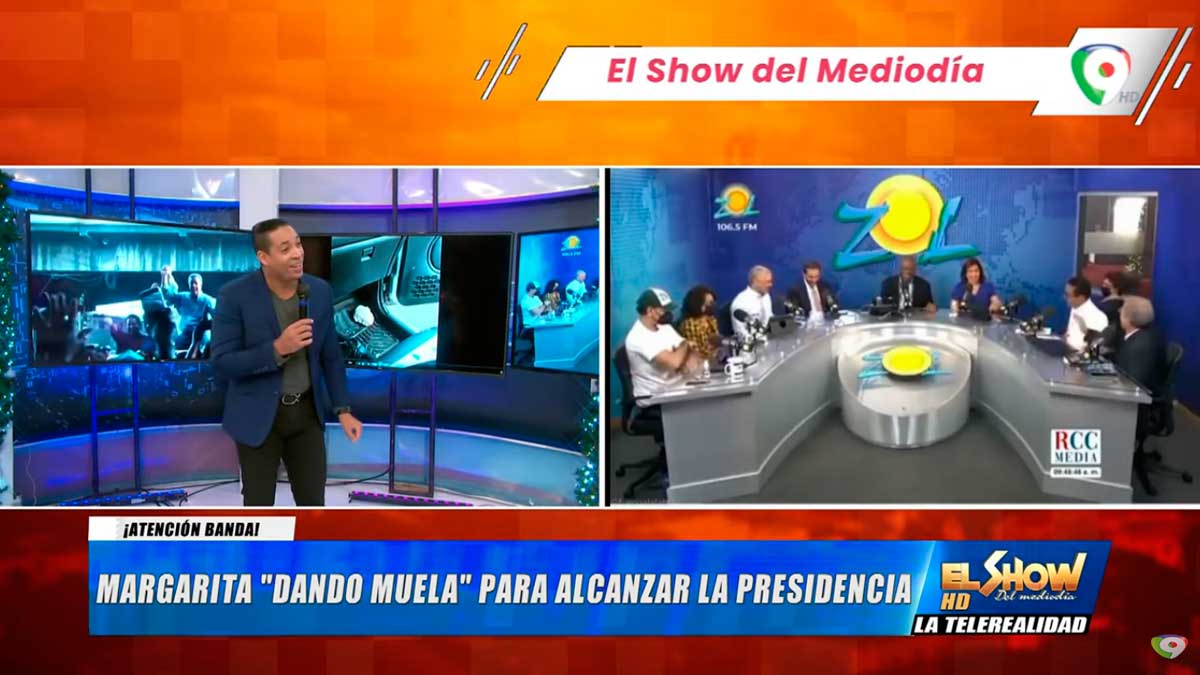 ¿Margarita Cedeño lo dijo en serio o en broma? | El Show del Mediodía