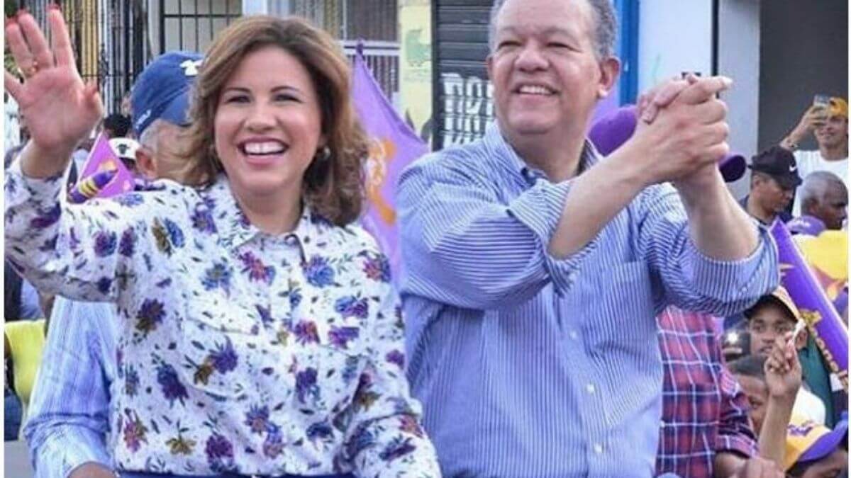 Margarita Cedeño y Leonel Fernández