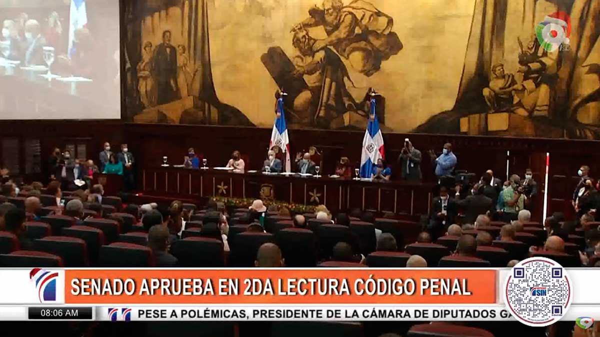 Senado aprueba en 2da lectura Código Penal / Leonel apoya el cumulo de pena | El Despertador