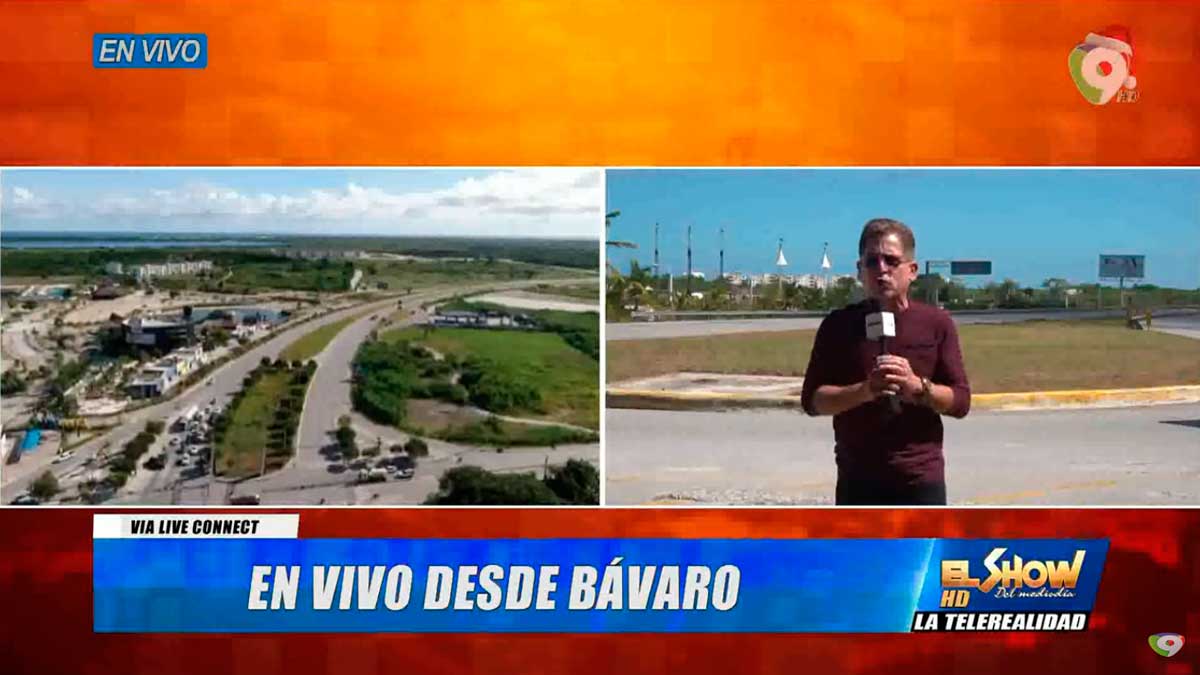 Transmisión en vivo desde Bávaro “Conflicto entre Taxistas”| El Show del Mediodía