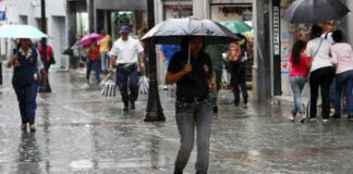 lluvias hacia el noreste del país