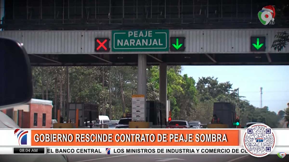 Gobierno rescinde contrato de peaje sombra | El Despertador SIN