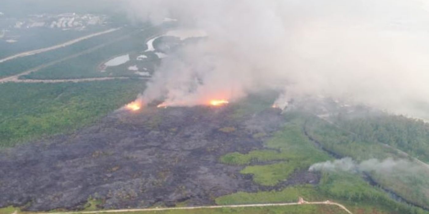 Incendio en Cap Cana